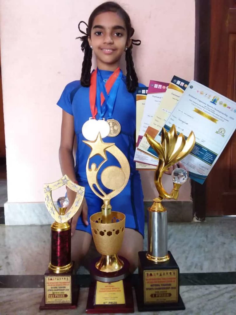 ಮೈಸೂರು ಯೋಗಾಸನ ಸ್ಪರ್ಧೆ- 4 ವಿಭಾಗದಲ್ಲೂ ಪ್ರಶಸ್ತಿ ಬಾಚಿದ ವಿಶ್ವದಾಖಲೆಯ ತನುಶ್ರೀ ಪಿತ್ರೋಡಿ